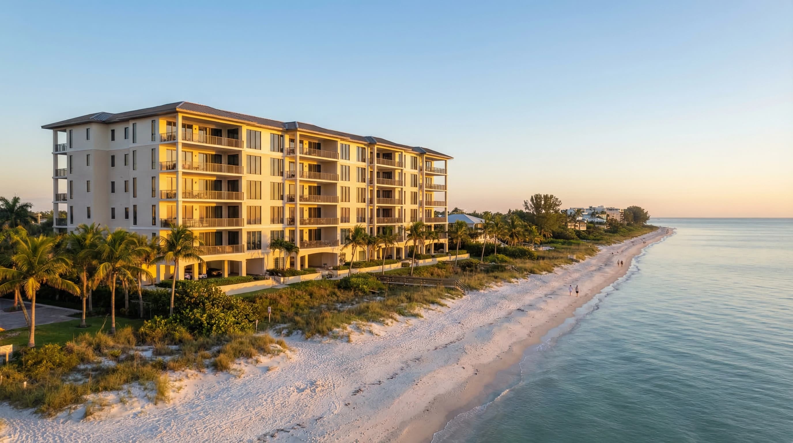 Modern Florida condo building