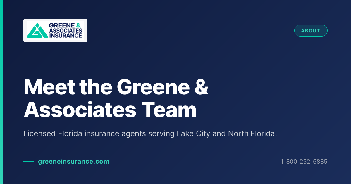 Meet Our Florida Insurance Team | Greene & Associates | Greene & Associates