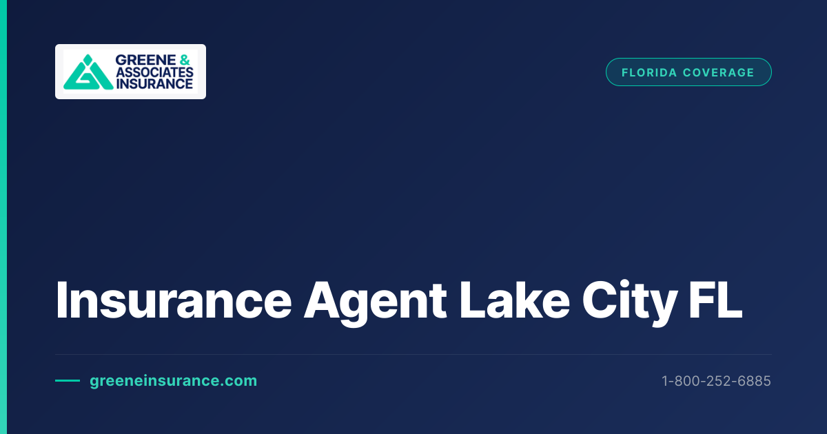 Insurance Agency in Lake City FL | Trusted Local Coverage Since 1995 ...