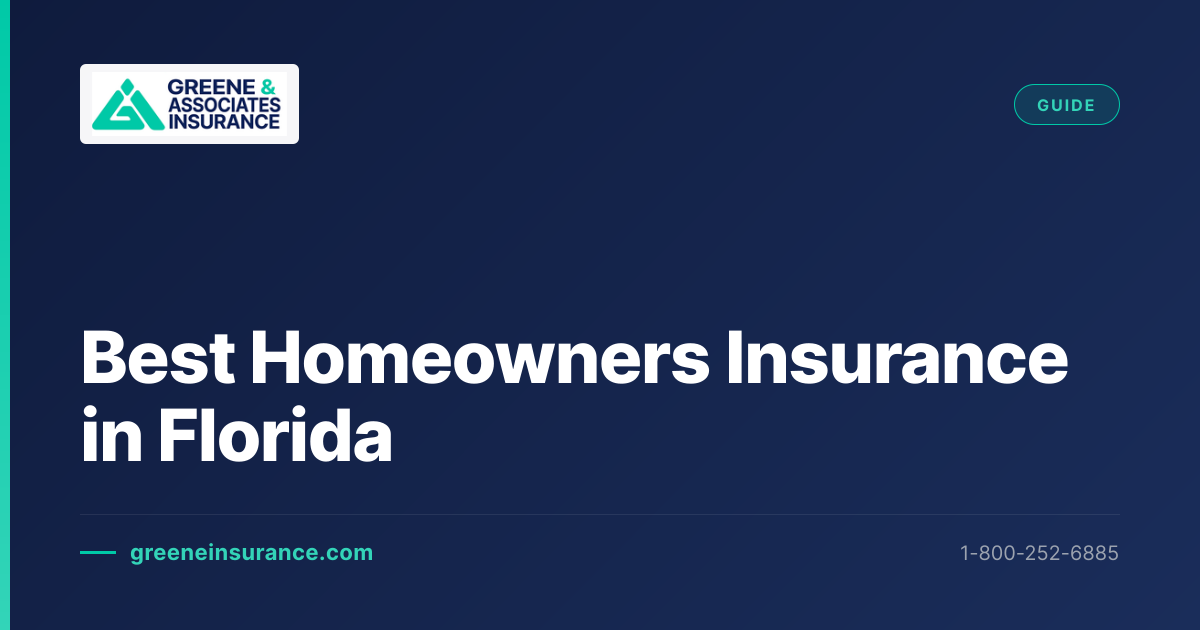 Best Homeowners Insurance in Florida | Compare Best-Fit Quotes | Greene ...