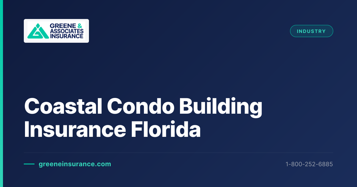 Coastal Condo Building Insurance Florida | Master Policy Review ...