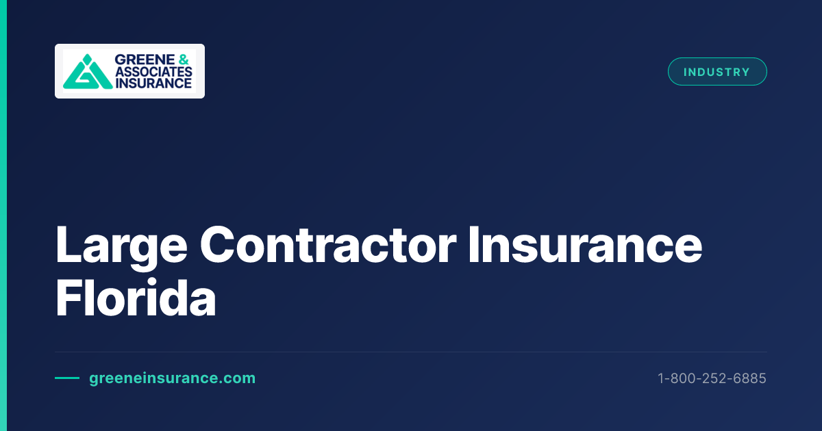 Large Contractor Insurance Florida ($10M+) | Wrap-Ups & Excess Coverage ...
